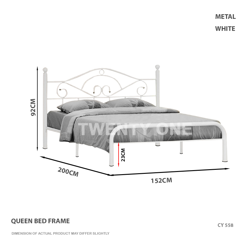 CY 558 METAL BEDFRAME QUEEN 1 B copy